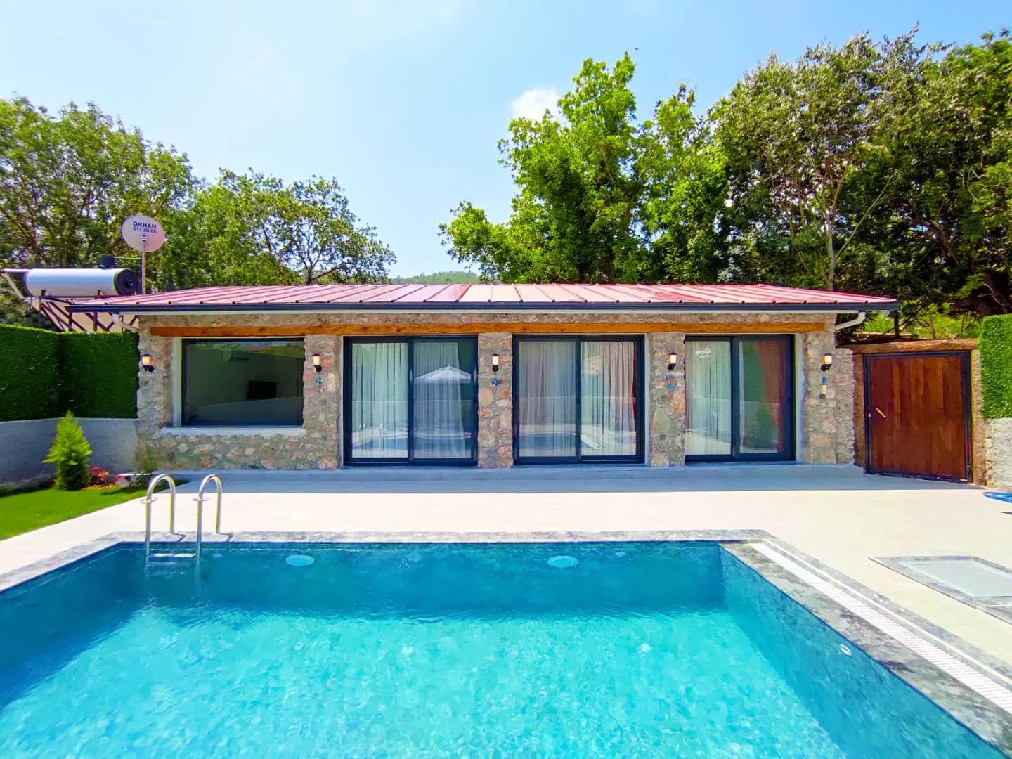 Fethiye Kayaköy'de Balayı Çiftlerine Uygun, Özel Havuzlu, 2 Kişilik Villa görsel 2