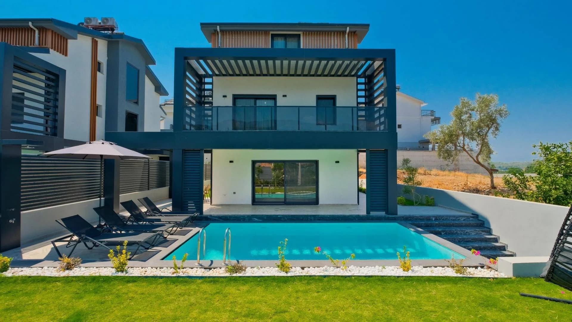 Fethiye Kargı'da Yeşillikler İçerisinde, Özel Havuzlu, Jakuzili Villa görsel 2