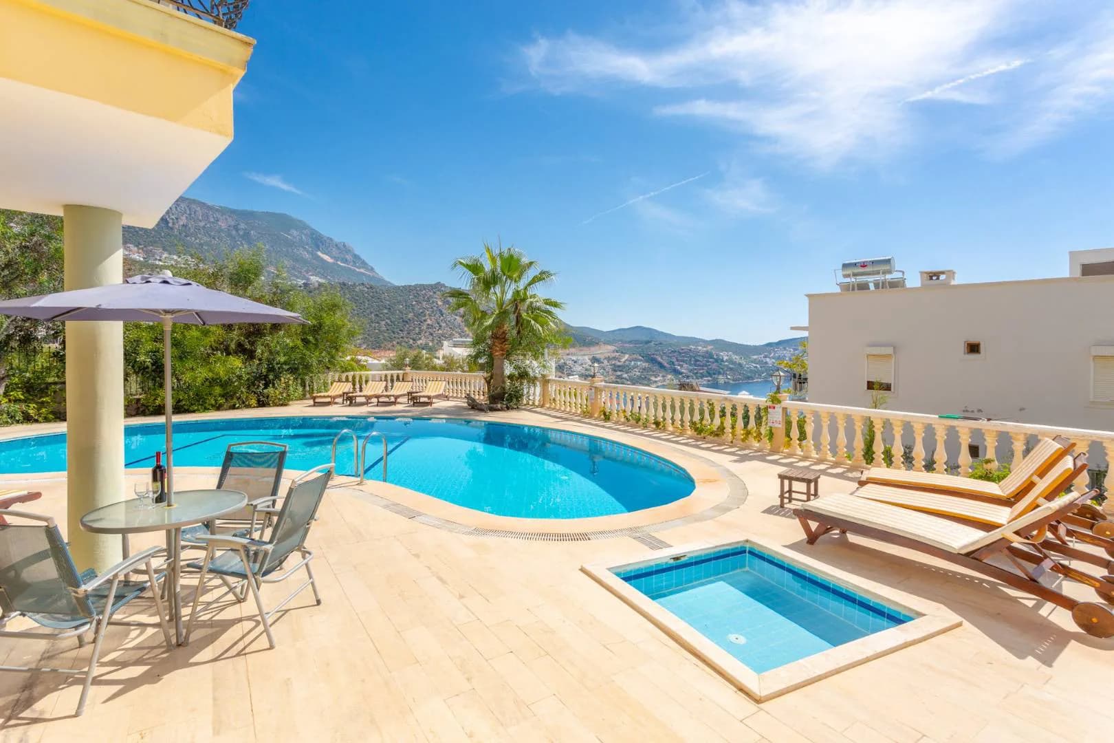 Kaş Kalkan'da Çekirdek Ailelere Uygun, Ortak Havuzlu, Kiralık Tatil Evi görsel 3