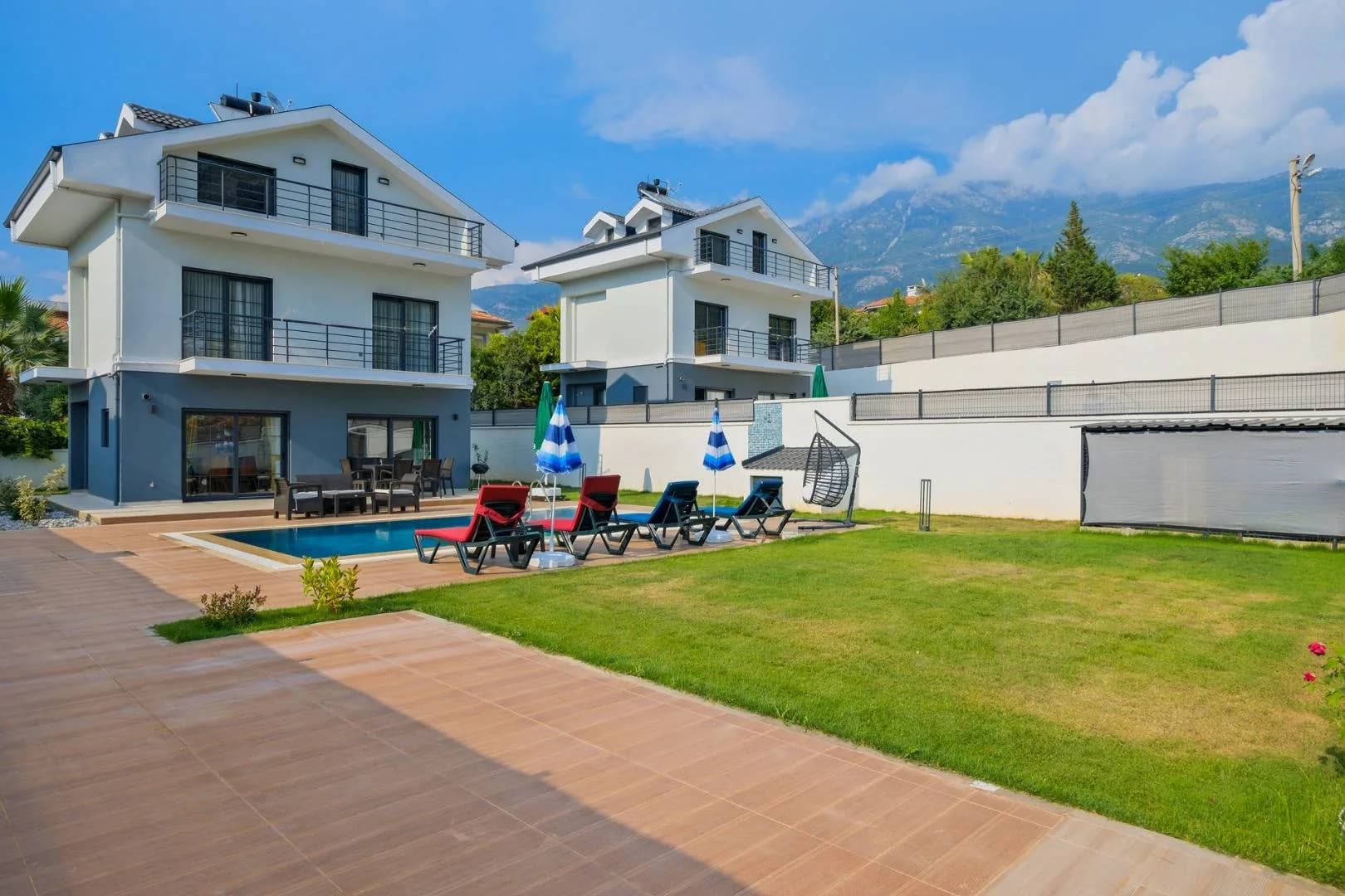 Fethiye Ovacık'ta Merkezi Konumda, Özel Havuzlu, Kiralık Villa görsel 1
