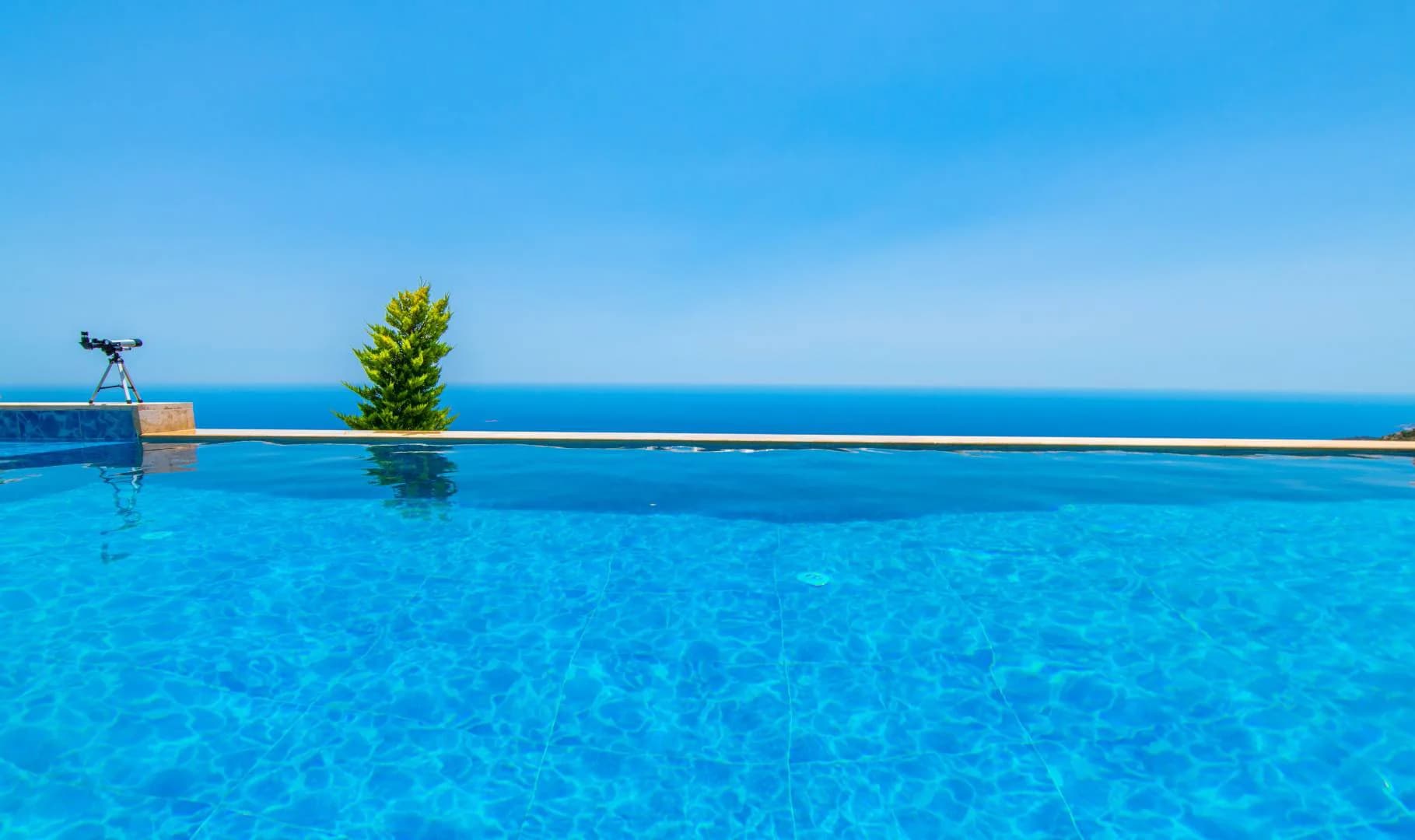 Kaş Bezirgan'da Akdeniz ve Adalar Manzaralı, Özel Havuzlu, Kiralık Villa görsel 1