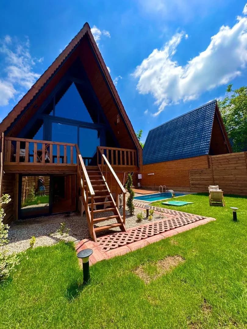 Sapanca Kuruçeşme'de Huzurlu Doğada, Özel Havuzlu, Lüks Bungalov görsel 3