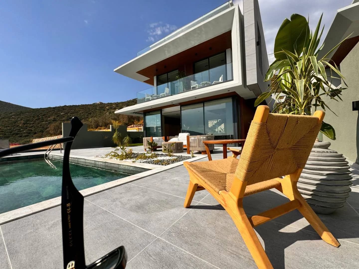 Kaş Kalkan'da Deniz Manzaralı, Özel Havuzlu, Modern Villa görsel 1