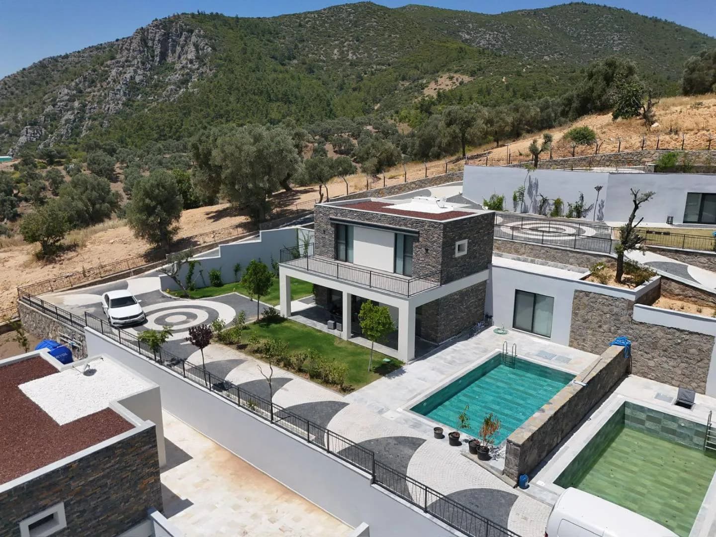 Bodrum Çiftlik'te Özel Havuzlu, Geniş Bahçeli, Konforlu Villa görsel 1