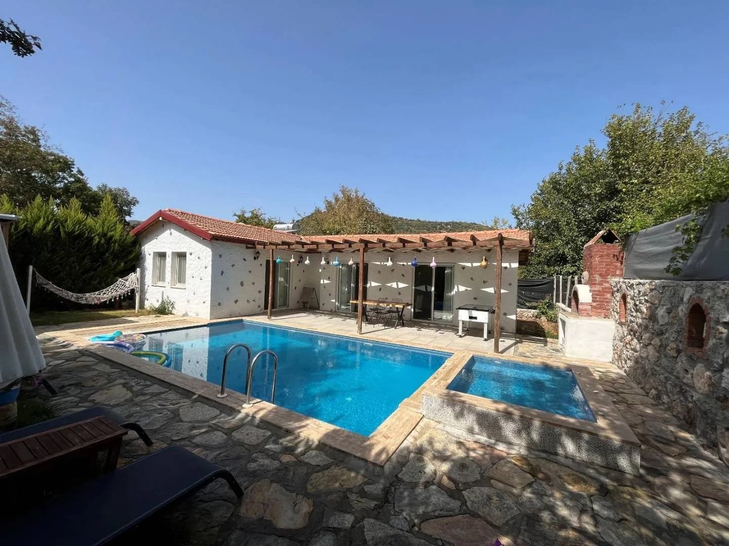 Fethiye Kayaköy'de Doğa İçerisinde, Özel Havuzlu, Modern Villa görsel 2