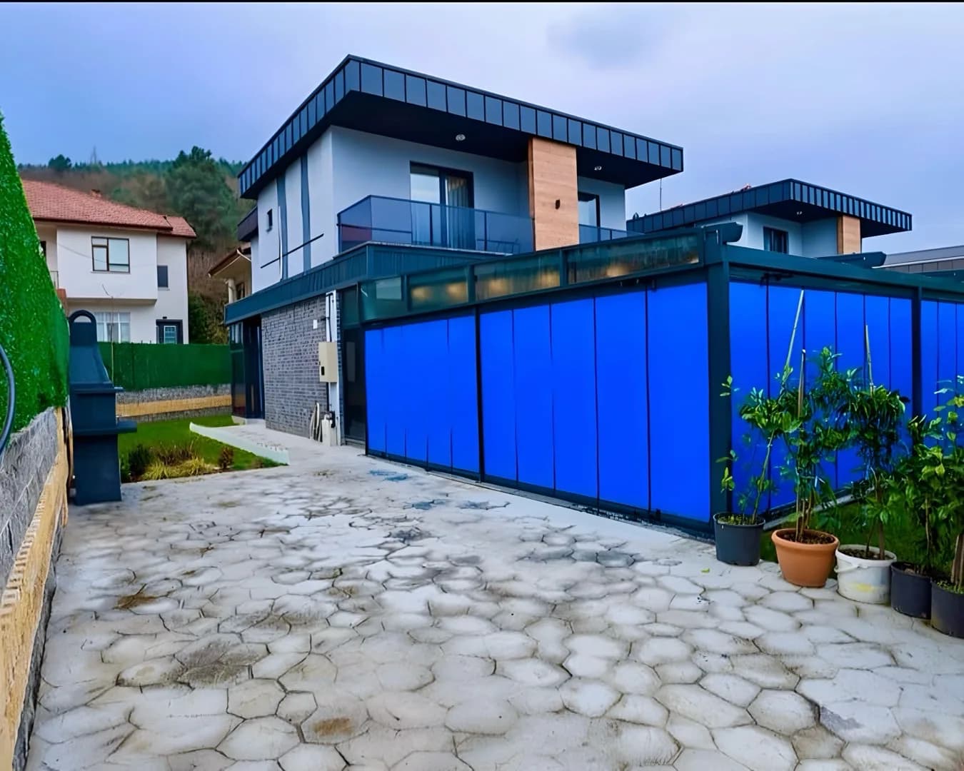Sapanca Kırkpınar'da Enfes Doğada, Isıtmalı Havuzlu, 8 Kişilik Villa görsel 3