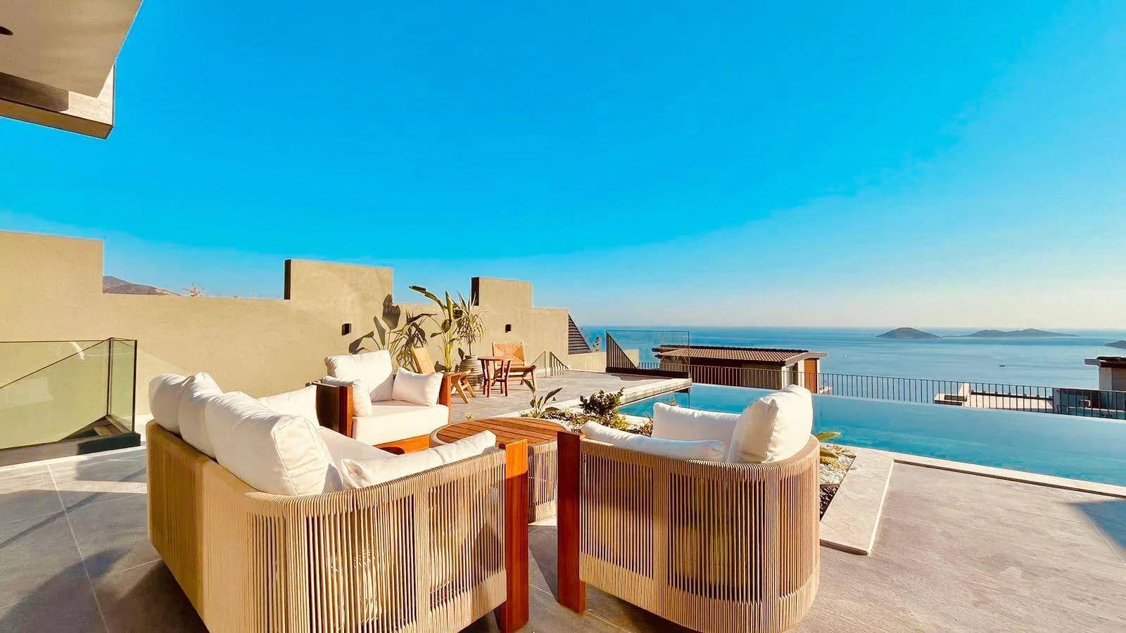 Kaş Kalkan'da Göz Alıcı Deniz Manzaralı, Sonsuzluk Havuzlu, Kiralık Villa görsel 2