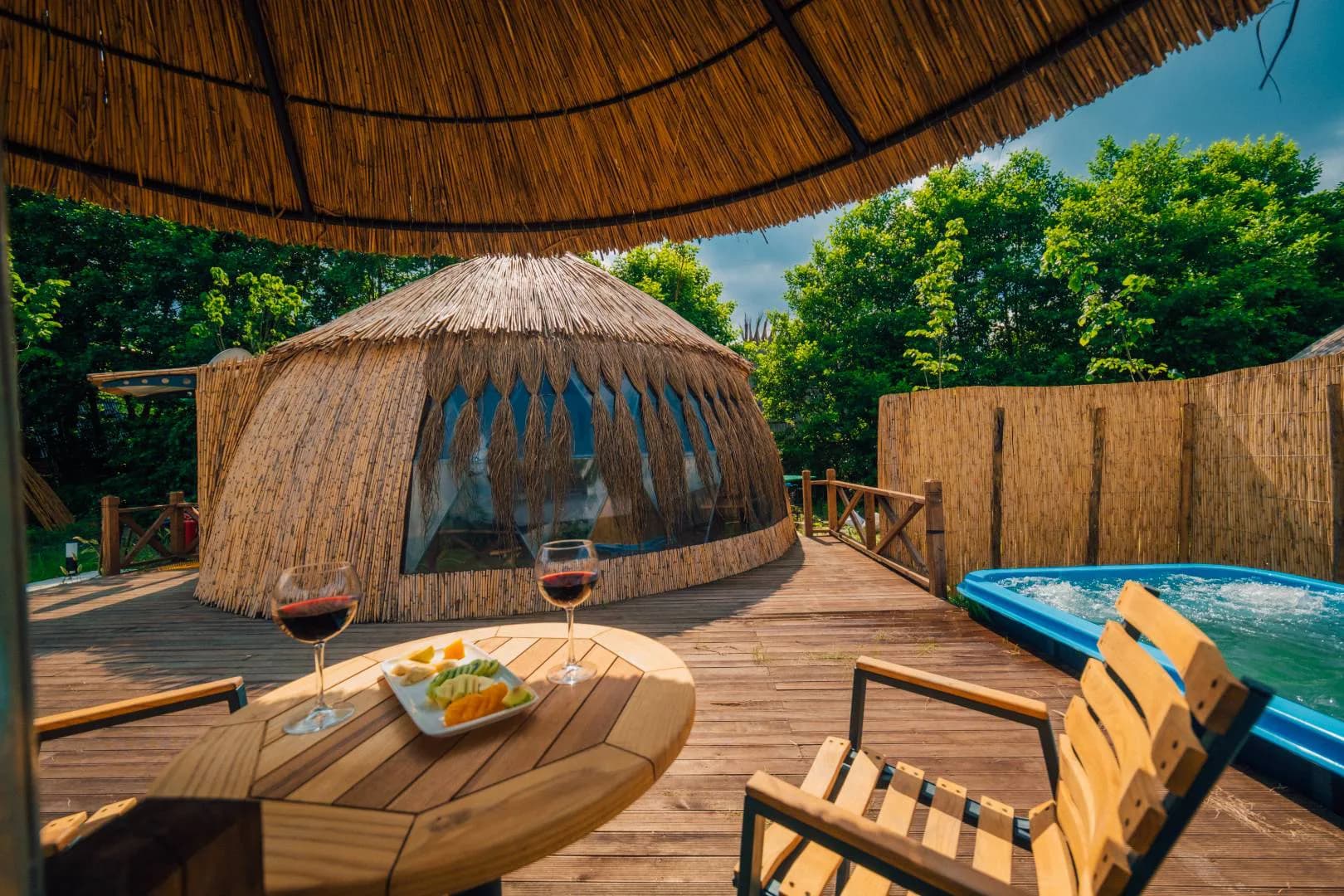Sapanca Yanık'ta Doğanın Kucağında, Serinleme Havuzlu, Modern Glamping görsel 2