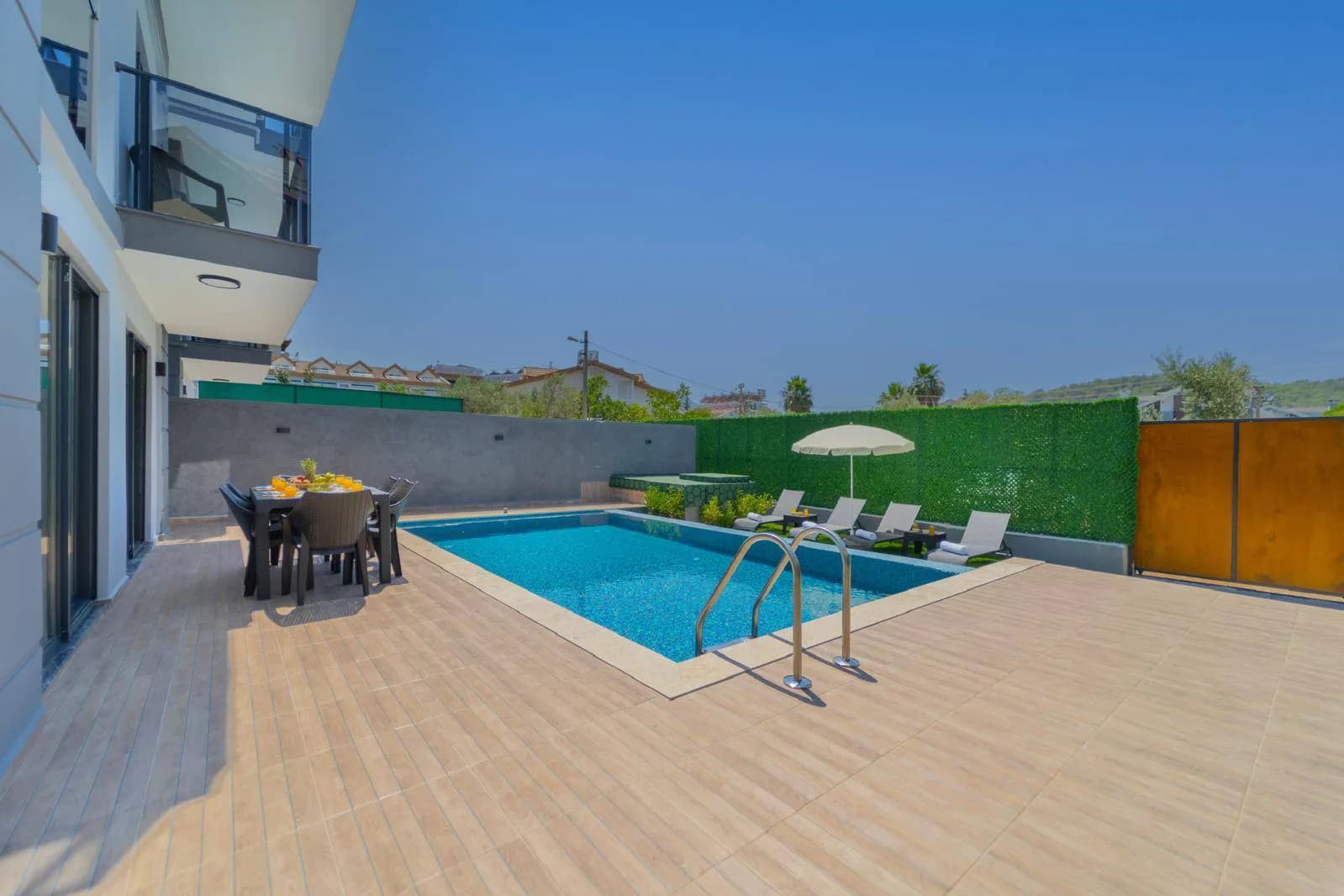 Fethiye Ölüdeniz'de Doğanın Kucağında, Özel Havuzlu, 6 Kişilik Villa görsel 2