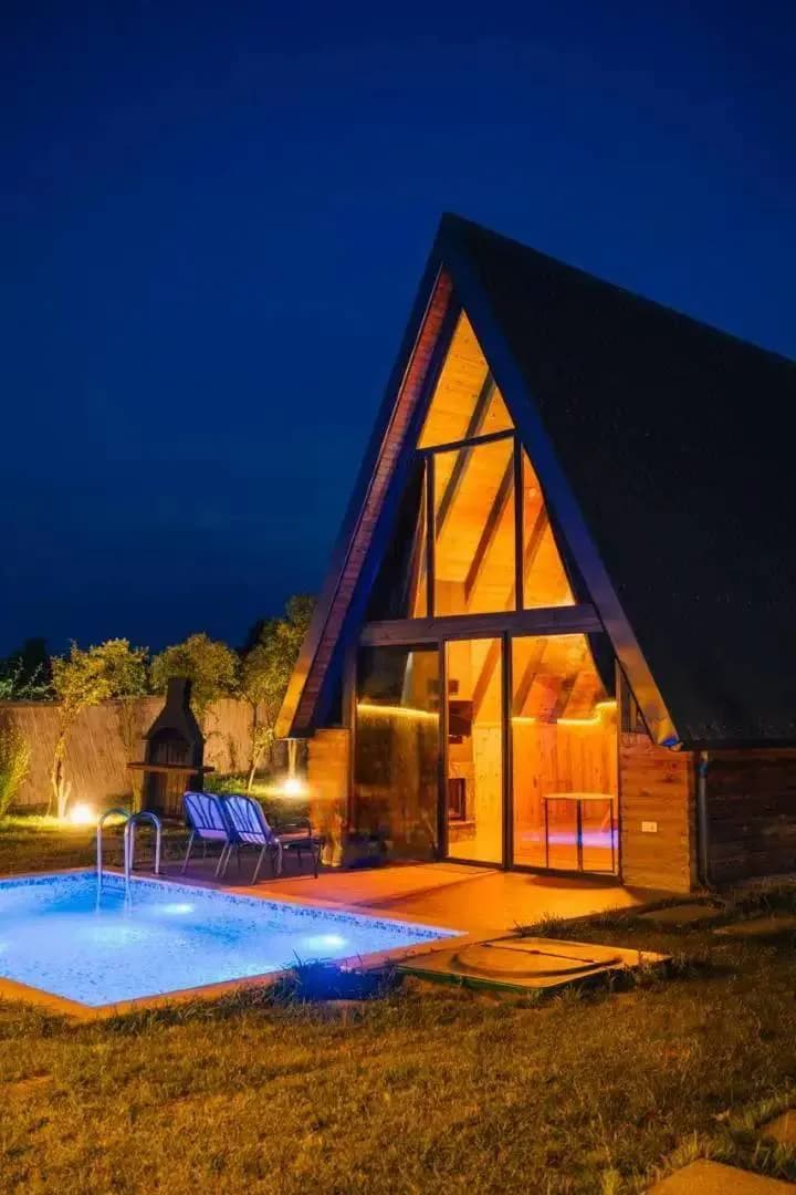 Sapanca Uzunkum'da Sakin Doğada, Isıtmalı Havuzlu, Ferah Bungalov görsel 2