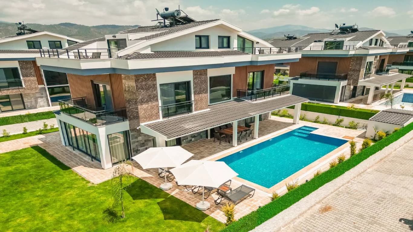 Fethiye Kargı'da Plaja Yakın Konumda, Özel Havuzlu, Lüks Villa görsel 1