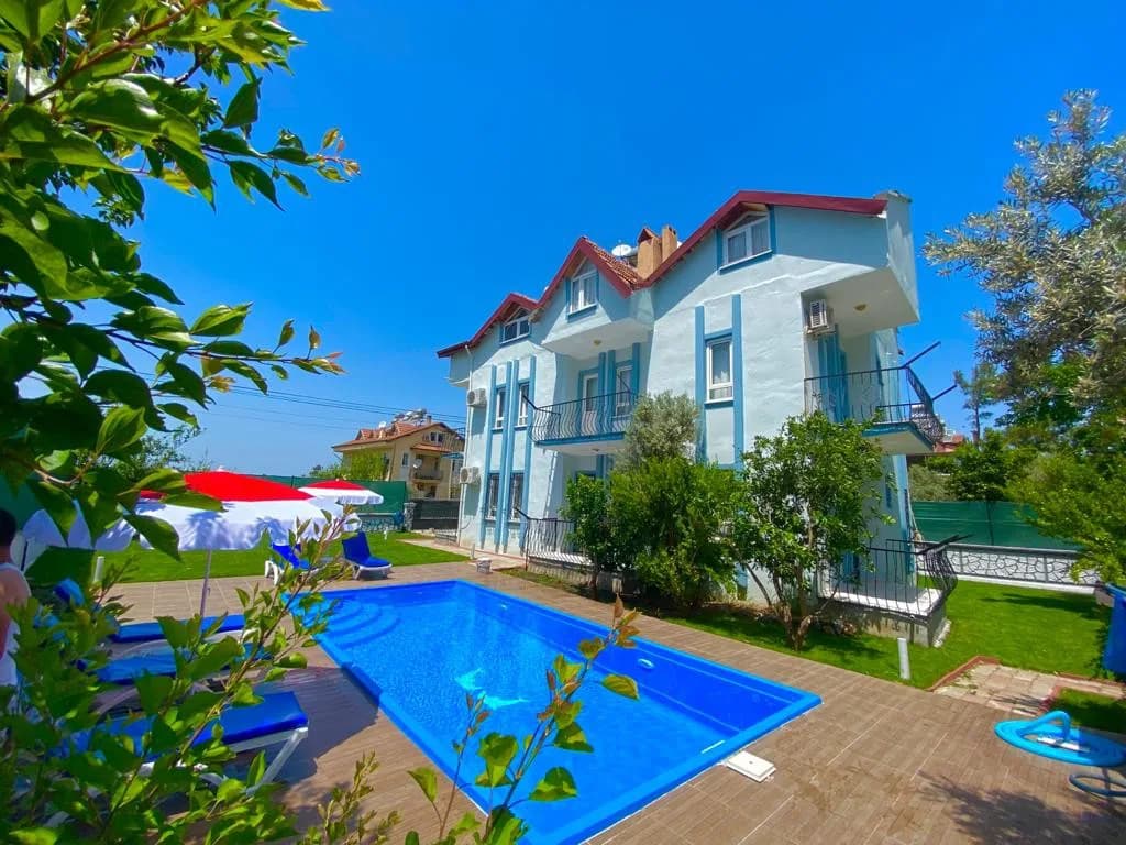 Fethiye Karaçulha'da Denize Yakın Konumda, Ortak Havuzlu, Tatil Evi görsel 1