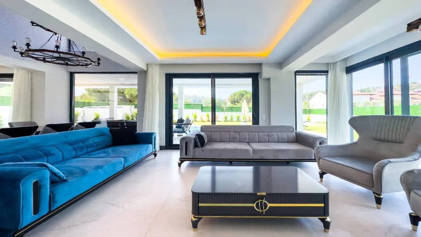 Fethiye Ölüdeniz'de Ferah Bahçeli, Özel Havuzlu, 8 Kişilik Villa görsel 3