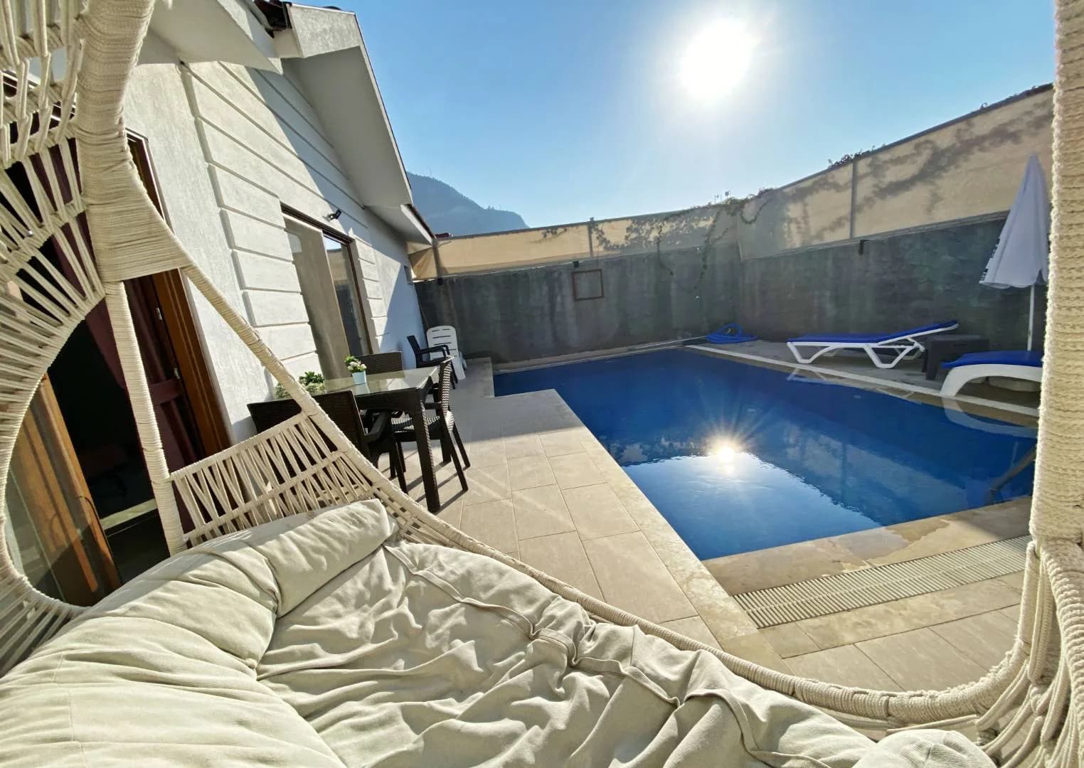 Fethiye Ölüdeniz'de Enfes Doğada, Özel Havuzlu, Jakuzili Villa görsel 3